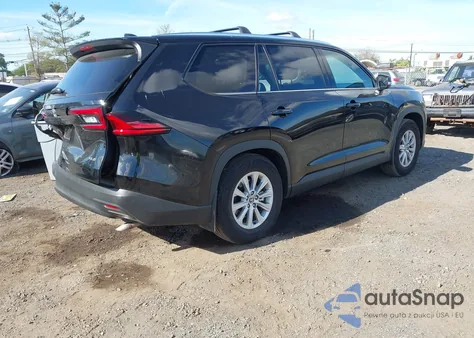 2025 Toyota Grand Highlander Xle z USA, uszkodzony, nr VIN 5TDAAAA56SS030380